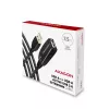 Axagon ADR-207 USB-Verlängerungskabel 7,5 m USB 2.0 Schwarz