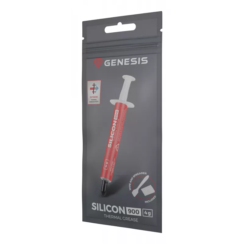 GENESIS Silicon 900, Wärmeleitpaste, Grau, 250 °C, -50 °C, 12,8 W/m·K, 2,8 g/cm³