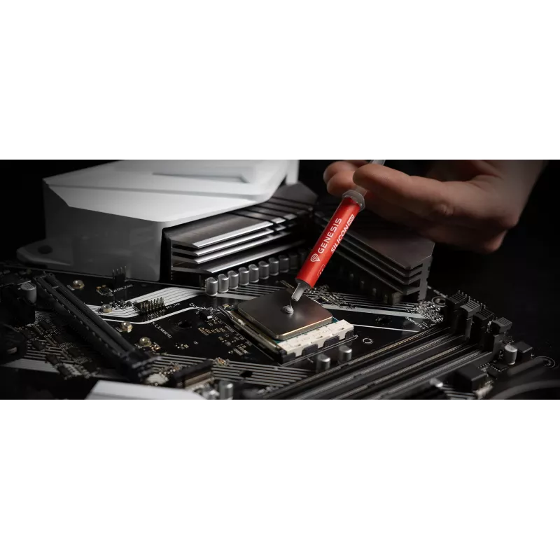 GENESIS Silicon 900, Wärmeleitpaste, Grau, 250 °C, -50 °C, 12,8 W/m·K, 2,8 g/cm³