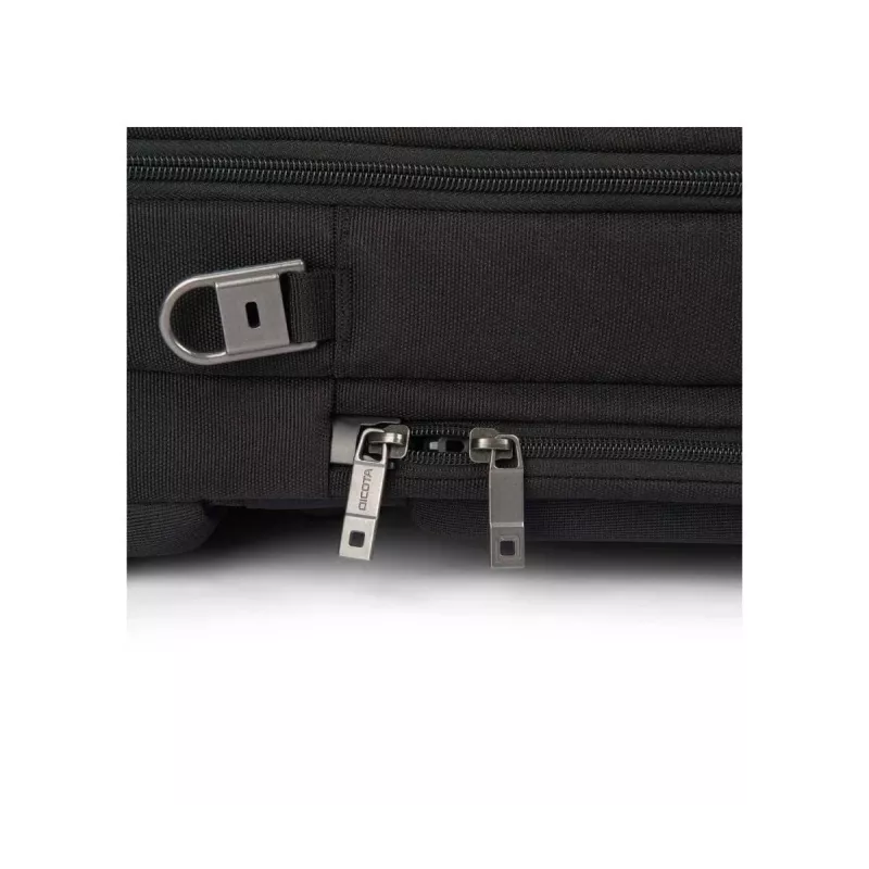 DICOTA Five - 14-16 Zoll Notebook-Rucksack - Schwarz / 900d recyceltes PET-Polyester