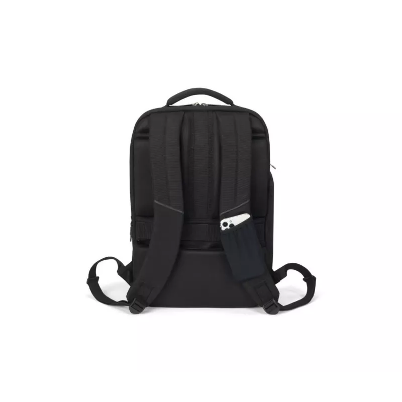 DICOTA Five – 15-17.3in Notebook-Rucksack – Schwarz / 900d recyceltes PET-Polyester