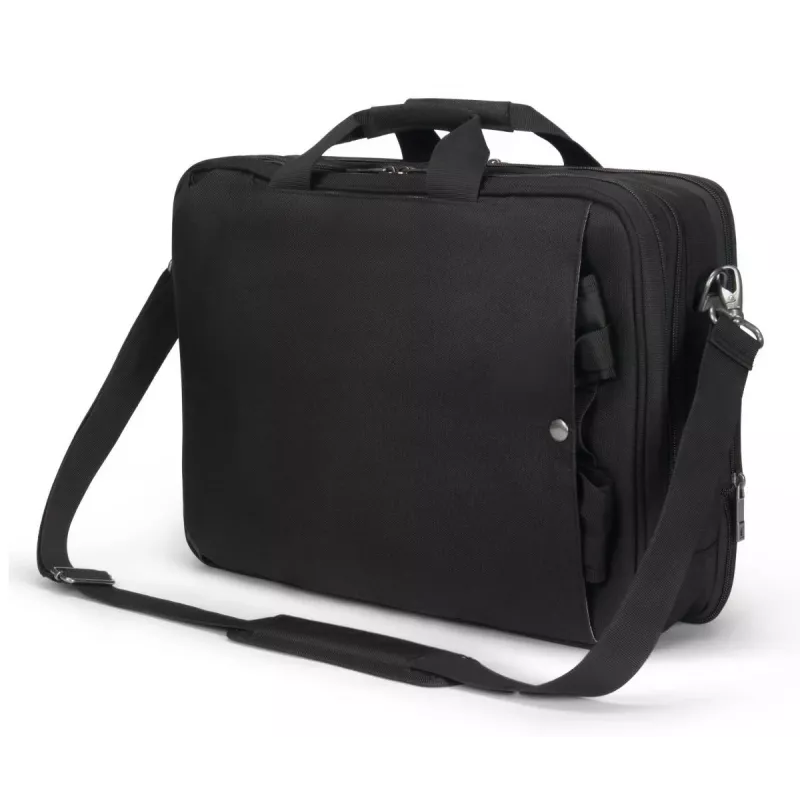 DICOTA Top Traveller Dual Five - 14-16 Zoll Notebook-Tasche - Schwarz / 900d recyceltes PET-Polyester