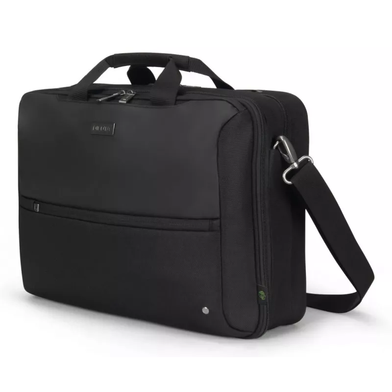 DICOTA Top Traveller Dual Five - 14-16 Zoll Notebook-Tasche - Schwarz / 900d recyceltes PET-Polyester