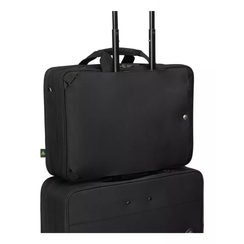 DICOTA Top Traveller Dual Five - 14-16 Zoll Notebook-Tasche - Schwarz / 900d recyceltes PET-Polyester