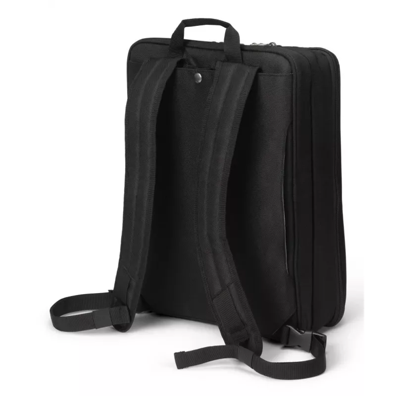 DICOTA Top Traveller Dual Five - 14-16 Zoll Notebook-Tasche - Schwarz / 900d recyceltes PET-Polyester