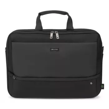 DICOTA Top Traveller Five - 12-14 Zoll Notebook-Tasche - Schwarz / 900d recyceltes PET-Polyester