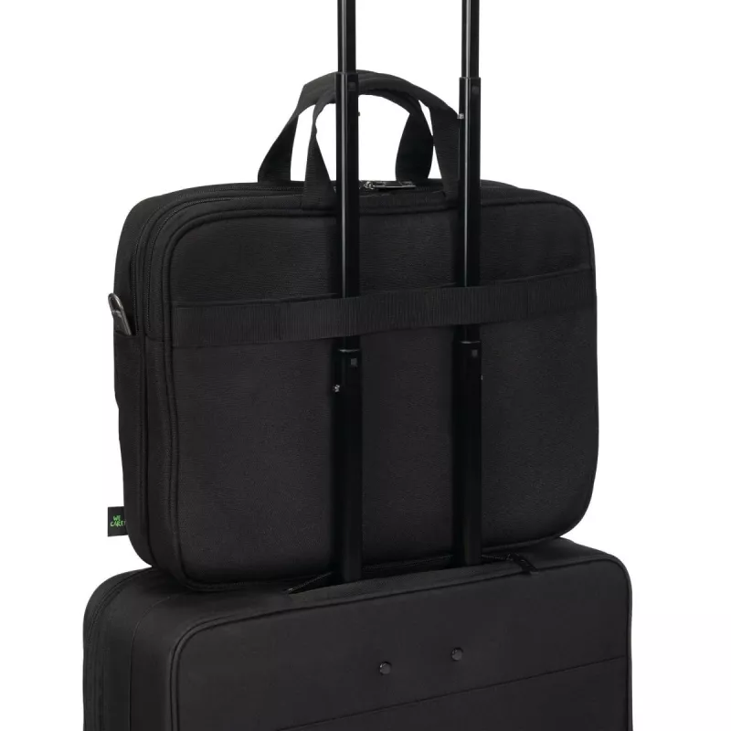 DICOTA Top Traveller Five - 12-14 Zoll Notebook-Tasche - Schwarz / 900d recyceltes PET-Polyester