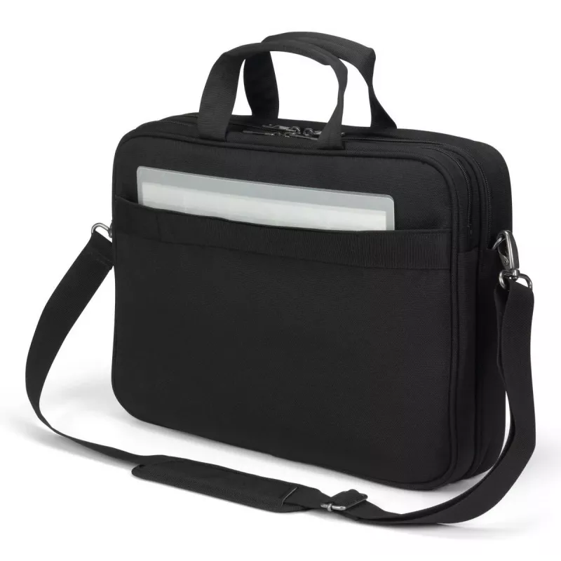 DICOTA Top Traveller Five - 12-14 Zoll Notebook-Tasche - Schwarz / 900d recyceltes PET-Polyester