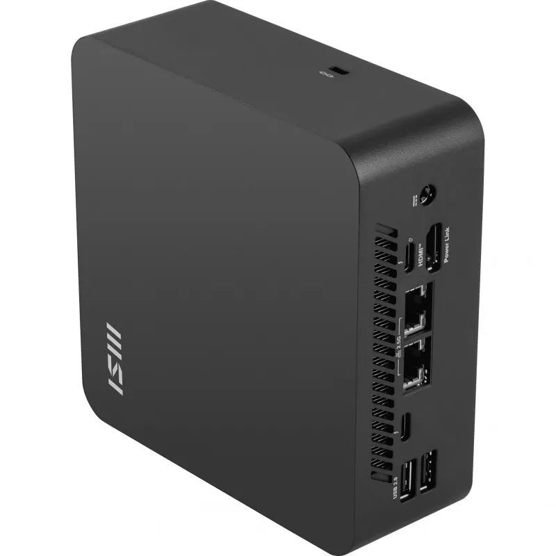 MSI Cubi NUC AI+ 2MG-001EU Copilot+ PC Intel Core Ultra 7 258V 32 GB LPDDR5x-SDRAM 1 TB SSD Windows 11 Pro Mini PC Schwarz