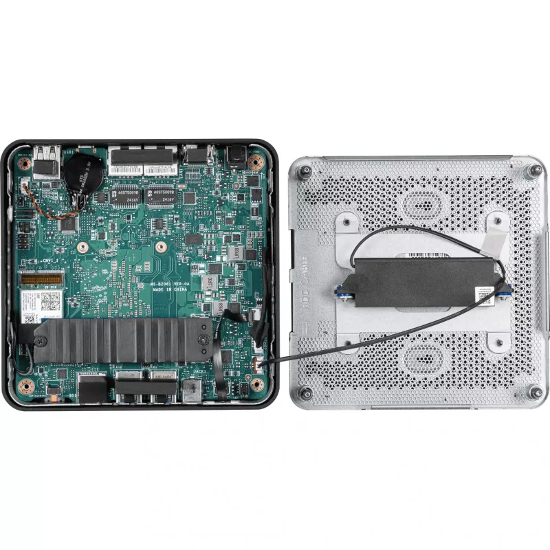 MSI Cubi NUC AI+ 2MG-001EU Copilot+ PC Intel Core Ultra 7 258V 32 GB LPDDR5x-SDRAM 1 TB SSD Windows 11 Pro Mini PC Schwarz