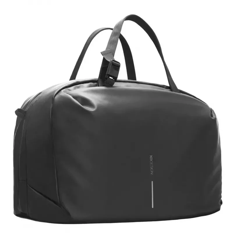Dufflebag XDDESIGN P706.2901, wasserabweisend, 50×33×26 cm, 900 g, passend für Laptops bis 16 Zoll, Schultergurt, reflektierende Elemente