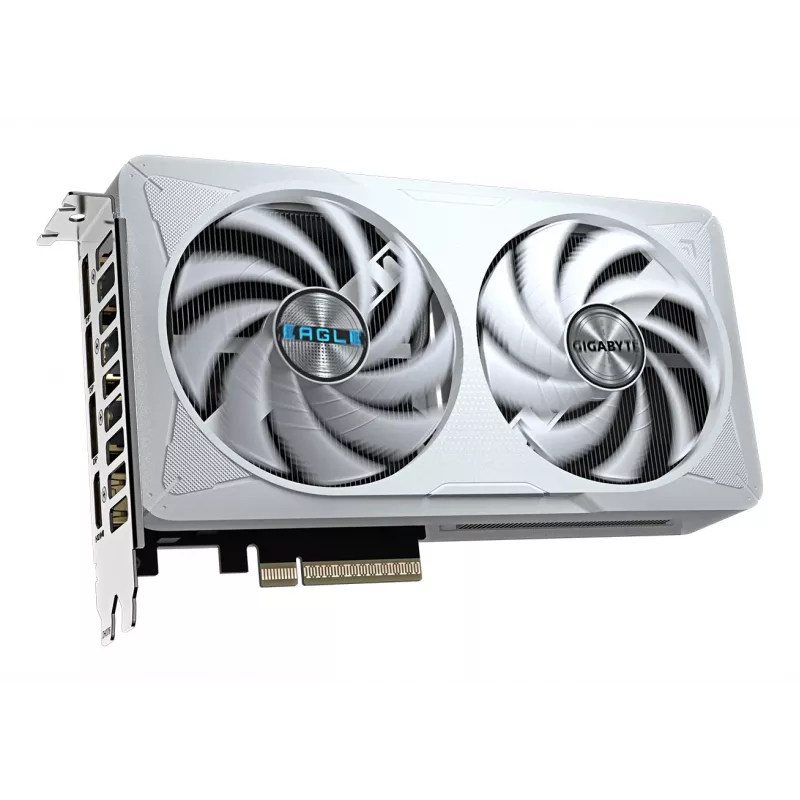 GIGABYTE GeForce RTX 5060 EAGLE OC ICE 8G Grafikkarte - 8GB GDDR7, 128bit, PCI-E 5.0, 2550 MHz Kerntakt, 3 x DisplayPort, 1 x HDMI, GV-N5060EAGLEOC ICE-8GD