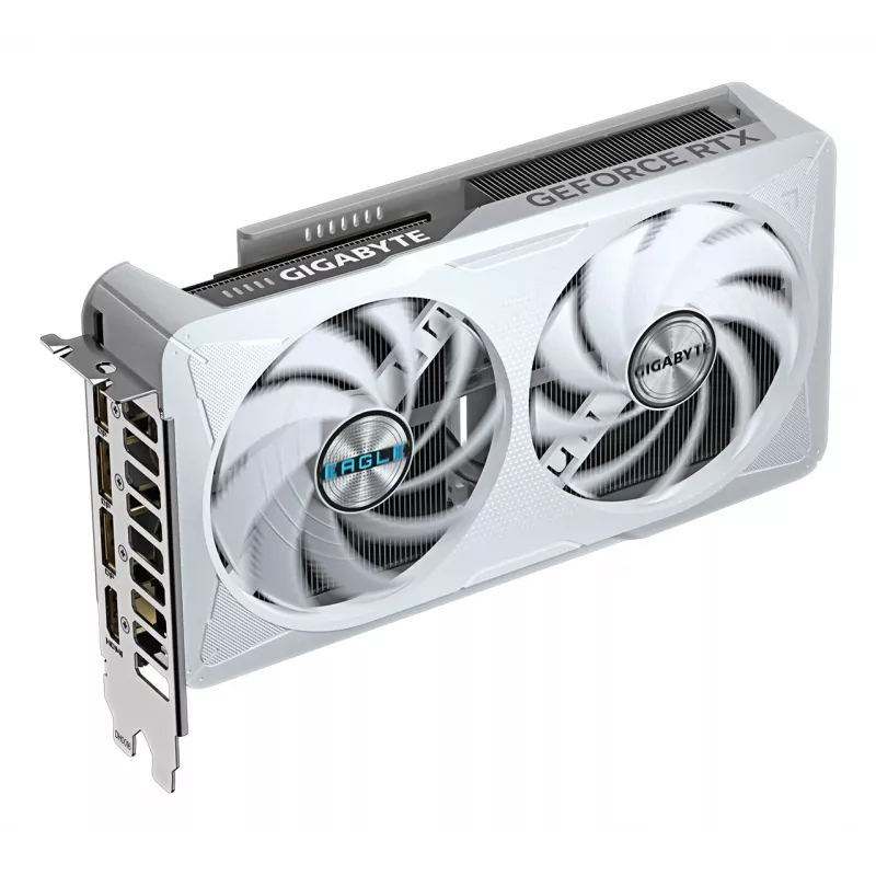 GIGABYTE GeForce RTX 5060 EAGLE OC ICE 8G Grafikkarte - 8GB GDDR7, 128bit, PCI-E 5.0, 2550 MHz Kerntakt, 3 x DisplayPort, 1 x HDMI, GV-N5060EAGLEOC ICE-8GD