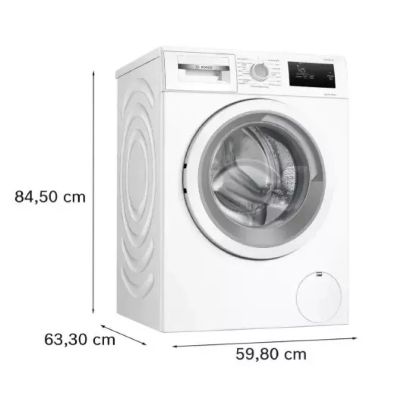 Frontlader-Waschmaschine Bosch WAN2405MPL, 7 kg, 1200 U/min, Energieeffizienzklasse A, LED-Anzeige, weiß