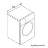 Frontlader-Waschmaschine Bosch WAN2405MPL, 7 kg, 1200 U/min, Energieeffizienzklasse A, LED-Anzeige, weiß