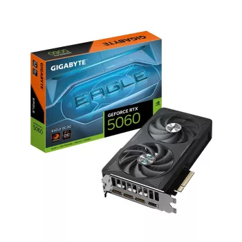 Grafikkarte GIGABYTE GeForce RTX 5060 8 GB GDDR7, PCIe 5.0, 128-Bit, 3840 CUDA, 2-Slot, WINDFORCE 2X