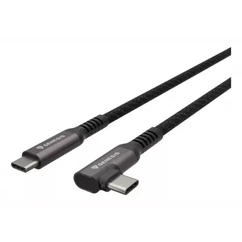 GENESIS NVC-2218 USB-Kabel USB 3.2 Gen 2 (3.1 Gen 2) 3 m USB C Schwarz, Grau