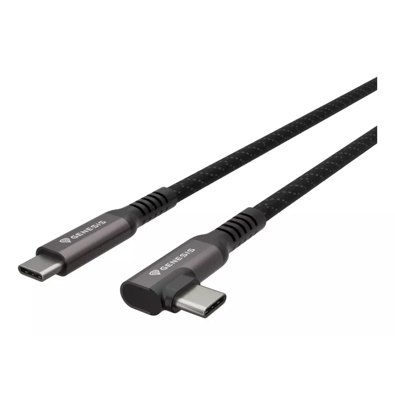 GENESIS NVC-2219 USB-Kabel USB 3.2 Gen 2 (3.1 Gen 2) 5 m USB C Schwarz, Grau