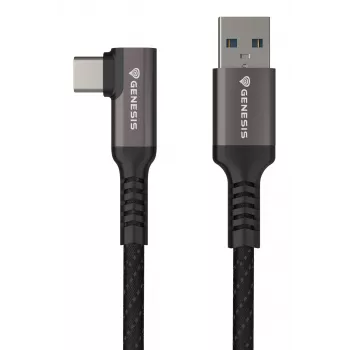 GENESIS NVC-2221 USB-Kabel USB 3.2 Gen 1 (3.1 Gen 1) 5 m USB A USB C Schwarz, Grau
