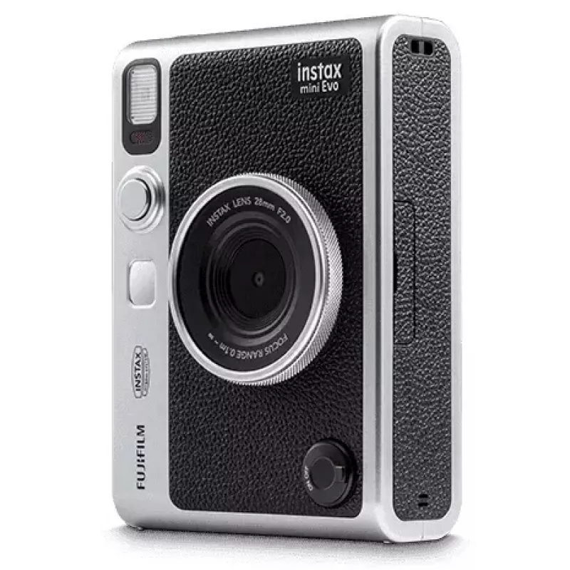 Kamera Fujifilm Instax mini Evo 1/5 Zoll 2560 x 1920 Pixel 62 x 46 mm CMOS Schwarz