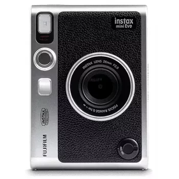 Kamera Fujifilm Instax mini Evo 1/5 Zoll 2560 x 1920 Pixel 62 x 46 mm CMOS Schwarz