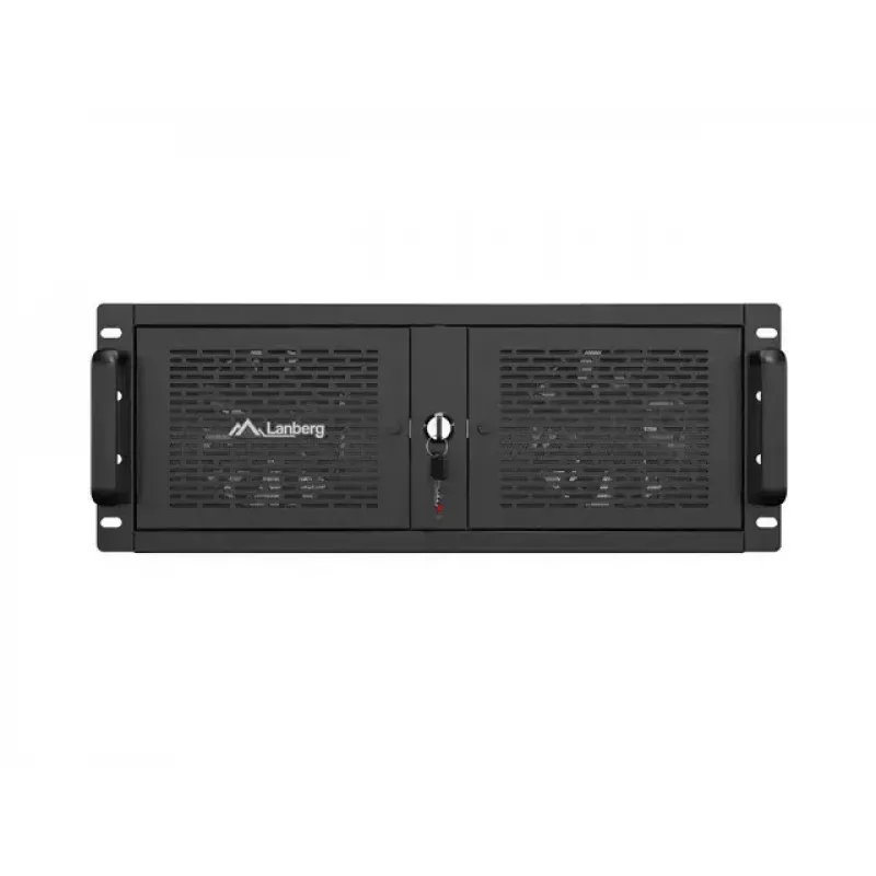 Rack-Gehäuse Lanberg SC01-5204-12B 4U Schwarz 5 Lüfter