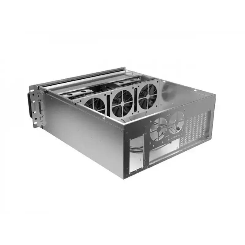 Rack-Gehäuse Lanberg SC01-5204-12B 4U Schwarz 5 Lüfter