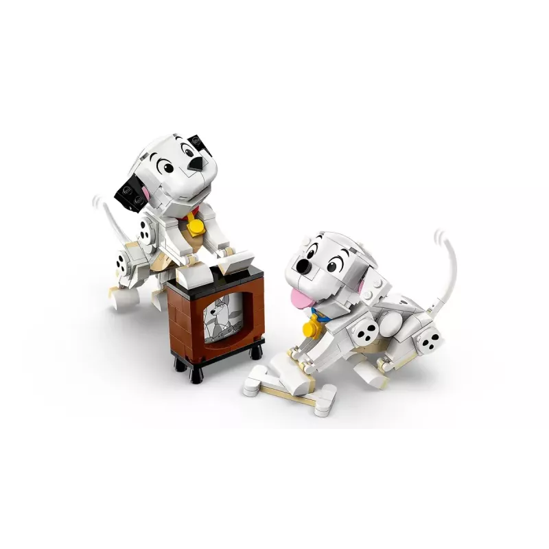 Konstruktionsspielzeug LEGO Disney Classic Puppies Lucky und Penny Set 43271, 268 Teile, Höhe 90 mm, Alter 6+