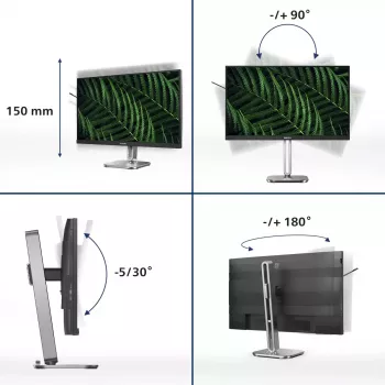 Philips 5000 series 24B2G5200/00 Computer-Monitor 60,5 cm (23,8 Zoll) 1920 x 1080 Pixel Full HD LCD Anthrazit