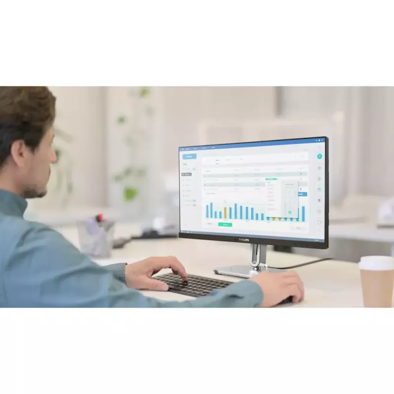 Philips 5000 series 24B2G5200/00 Computer-Monitor 60,5 cm (23,8 Zoll) 1920 x 1080 Pixel Full HD LCD Anthrazit