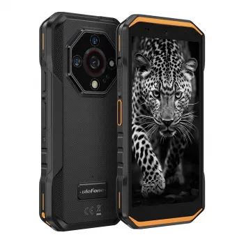 Robustes Smartphone UleFone Armor X32 6,0 Zoll 6 GB RAM 128 GB Speicher Leuchtendes Orange, Energieeffizienzklasse B
