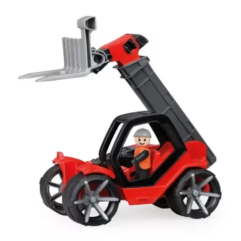 Spielzeug-Teleskoplader Lena Truxx2 04518 — Kunststoff-Baufahrzeug-Spielset