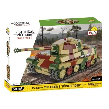 Cobi Plastikmodellbausatz Pz.Kpfw. VI B Tiger II Königstiger im Maßstab 1:35 (COBI-2732)