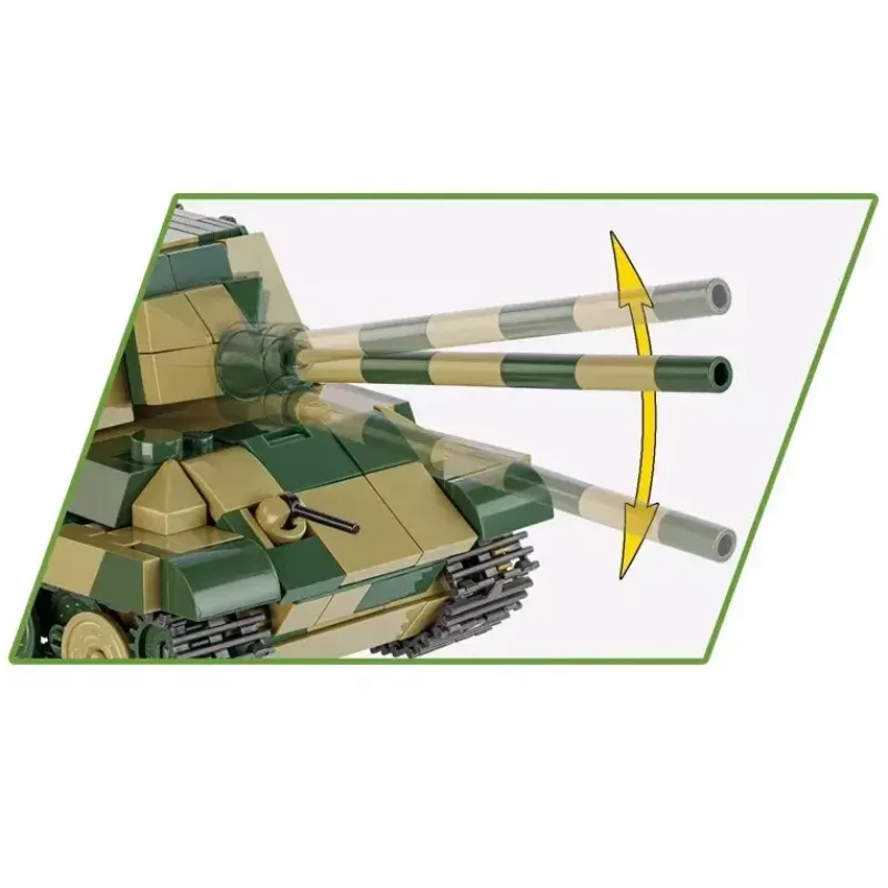 Modellbausatz Cobi Panzerjäger Tiger Ausf. B Jagdtiger Maßstab 1:35