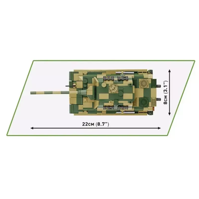 Modellbausatz Cobi Panzerjäger Tiger Ausf. B Jagdtiger Maßstab 1:35