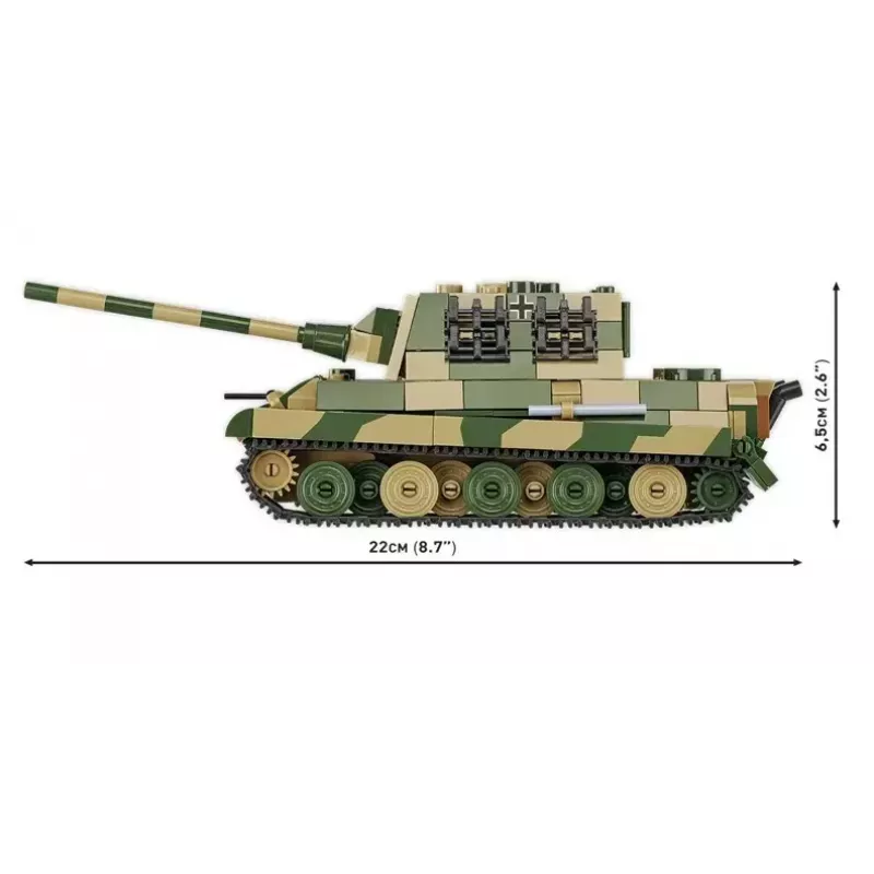 Modellbausatz Cobi Panzerjäger Tiger Ausf. B Jagdtiger Maßstab 1:35