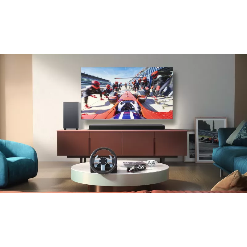 TCL S S55H Class 2.1-Kanal Soundbar mit Dolby Atmos, kabellosem Subwoofer und Bluetooth-Musikstreaming