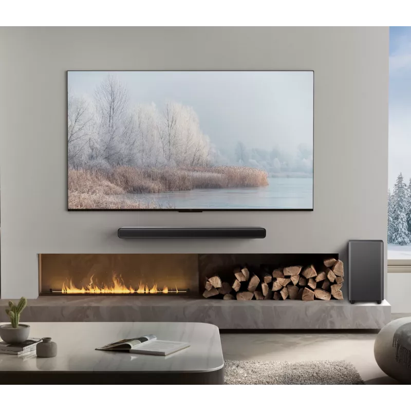TCL S S55H Class 2.1-Kanal Soundbar mit Dolby Atmos, kabellosem Subwoofer und Bluetooth-Musikstreaming