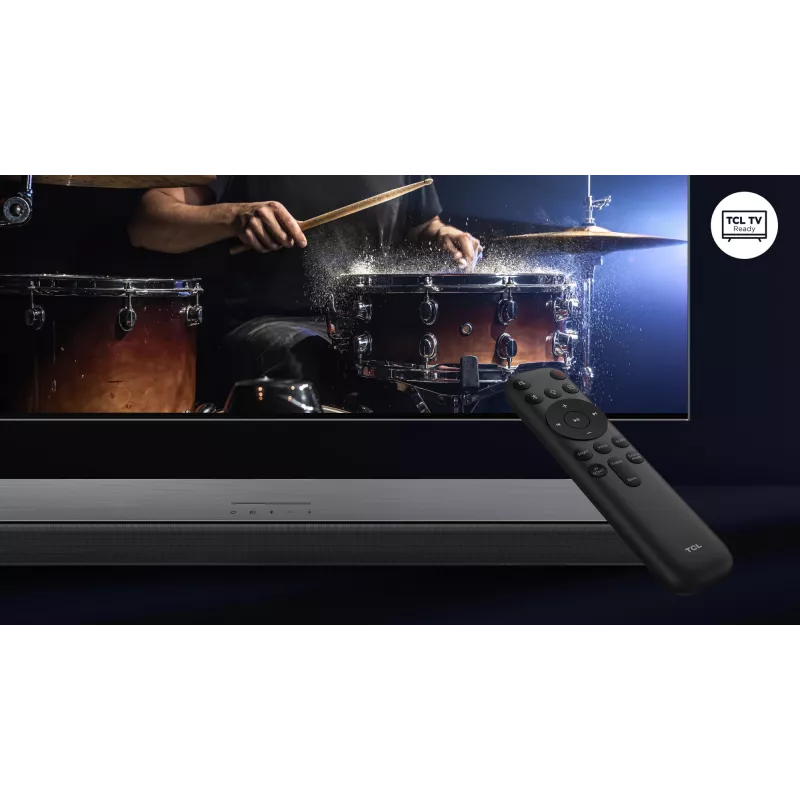 TCL S S55H Class 2.1-Kanal Soundbar mit Dolby Atmos, kabellosem Subwoofer und Bluetooth-Musikstreaming