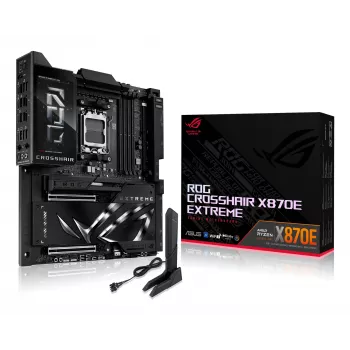 Motherboard ASUS ROG CROSSHAIR X870E EXTREME — AMD X870E, Sockel AM5, Extended ATX, DDR5, 4 DIMM, Wi‑Fi 7, 5 Gb LAN, 5x M.2