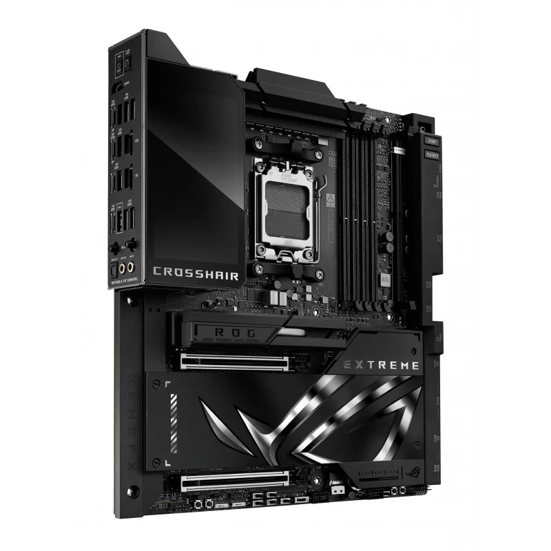 Motherboard ASUS ROG CROSSHAIR X870E EXTREME — AMD X870E, Sockel AM5, Extended ATX, DDR5, 4 DIMM, Wi‑Fi 7, 5 Gb LAN, 5x M.2