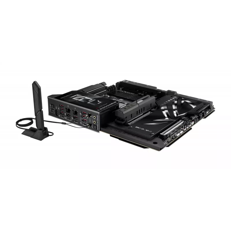 Motherboard ASUS ROG CROSSHAIR X870E EXTREME — AMD X870E, Sockel AM5, Extended ATX, DDR5, 4 DIMM, Wi‑Fi 7, 5 Gb LAN, 5x M.2