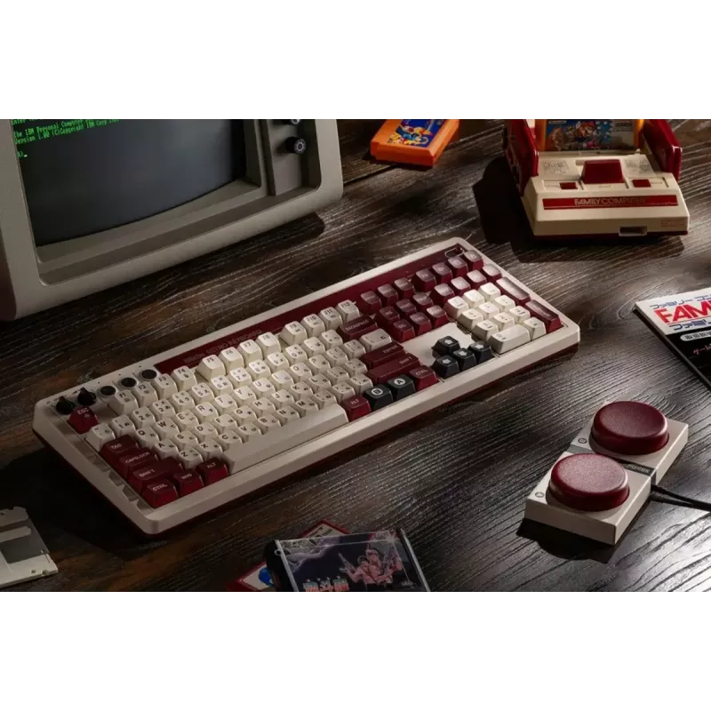 Mechanische Tastatur 8Bitdo RET00493 RGB-Hintergrundbeleuchtung kompakt