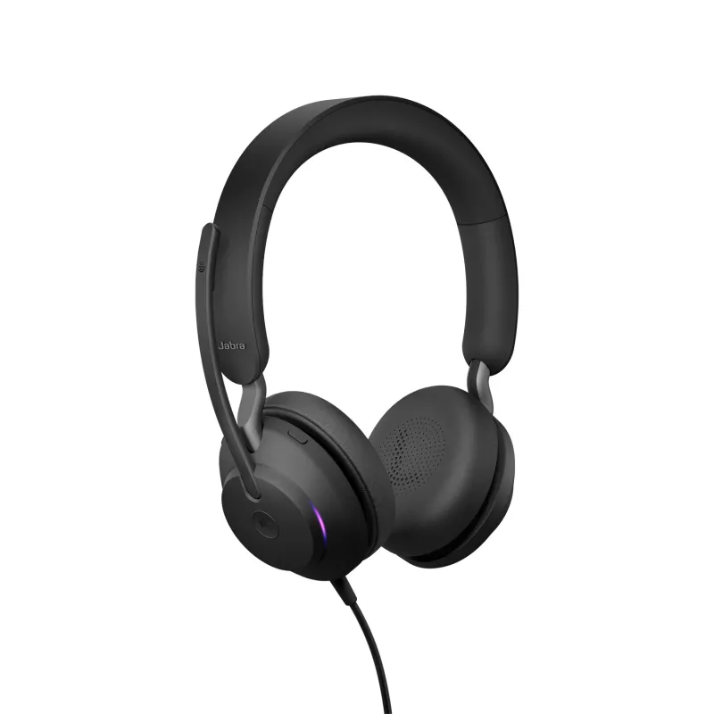 Jabra Evolve2 40 SE Headset Kabelgebunden Kopfband Anrufe/Musik USB Typ-C / USB Typ-A Schwarz