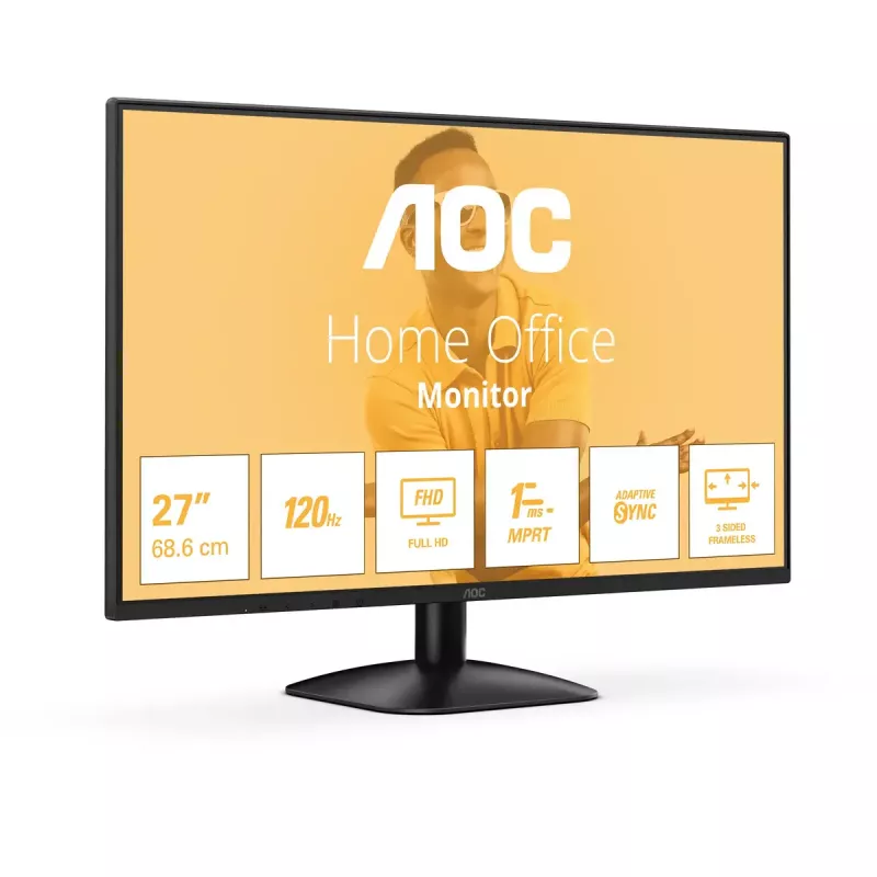 AOC B3 27B31H Computer-Monitor 68,6 cm (27 Zoll) 1920 x 1080 Pixel Full HD Schwarz