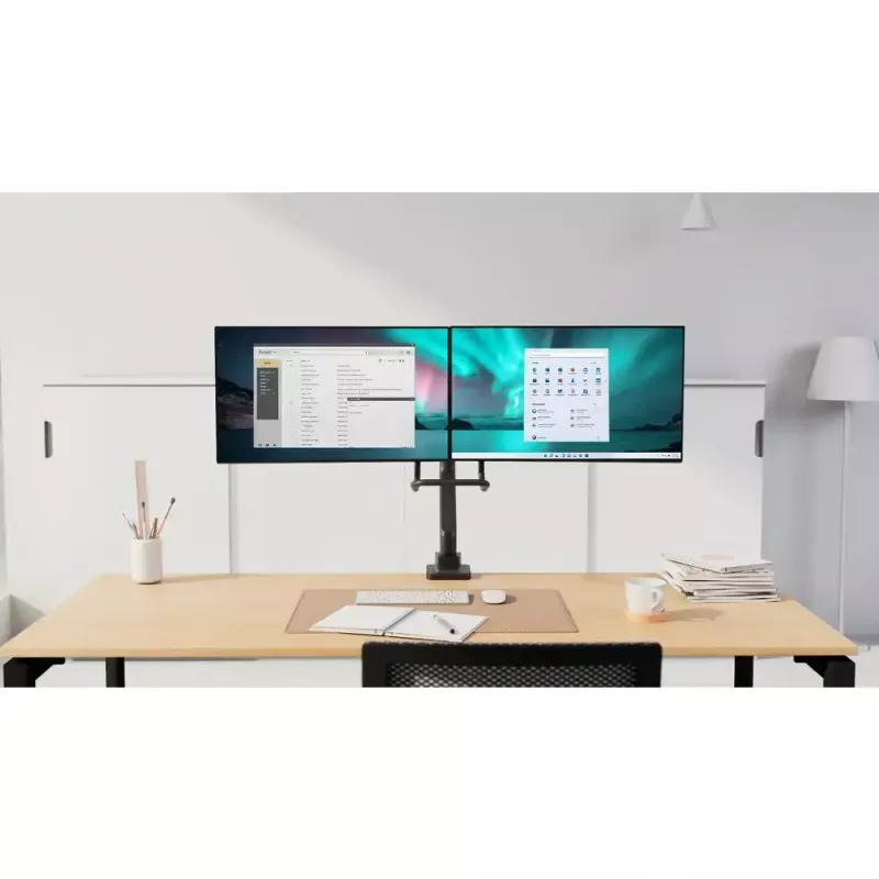 Dual Monitor Arm Kensington SmartFit K58272WW Klemme/Tülle 18 kg