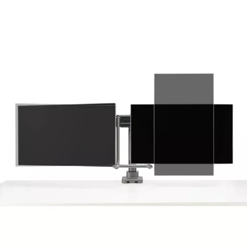 Dual Monitor Arm Kensington SmartFit K58272WW Klemme/Tülle 18 kg