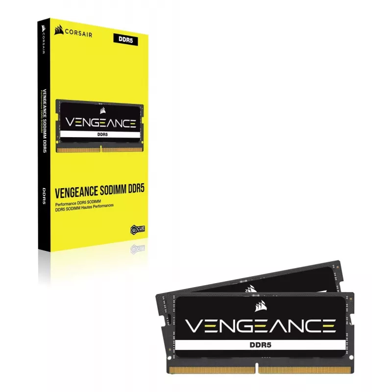 CORSAIR Speicher 32GB Vengeance DDR5 SoDIMM (2x16GB) DDR5 5600MT/s (PC5-44800) CL48 1,1V