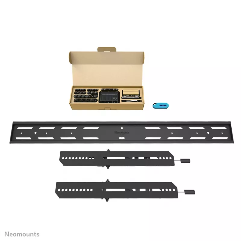 Neomounts WL35S-850BL18 TV-Wandhalterung 43-86 Zoll - neigbar - abschließbar - schnelle Installation