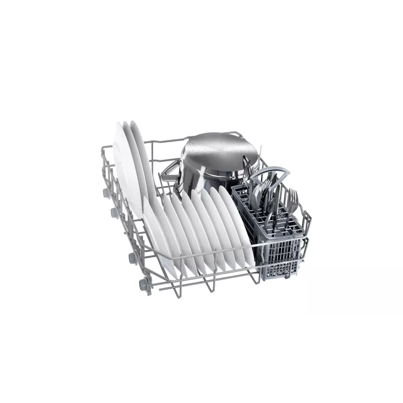Freistehende Spülmaschine Bosch SPS40E22EU, Slimline 45 cm, 9 Maßgedecke, 5 Programme, 48 dB, Weiß